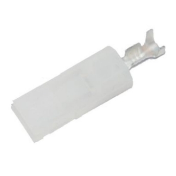 Picture of NAMZ AMP -187in- Female White Socket Housing w-Terminal - 20 Pack HD 72294-94