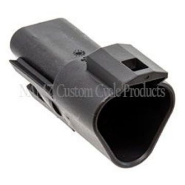 Picture of NAMZ Deutsch DT Series 3-Wire Receptacle & Wedgelock - Black HD 72103-94BK