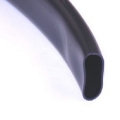 Picture of NAMZ Extruded PVC Tubing Black Wire Loom 3-4in- - 8ft- Section