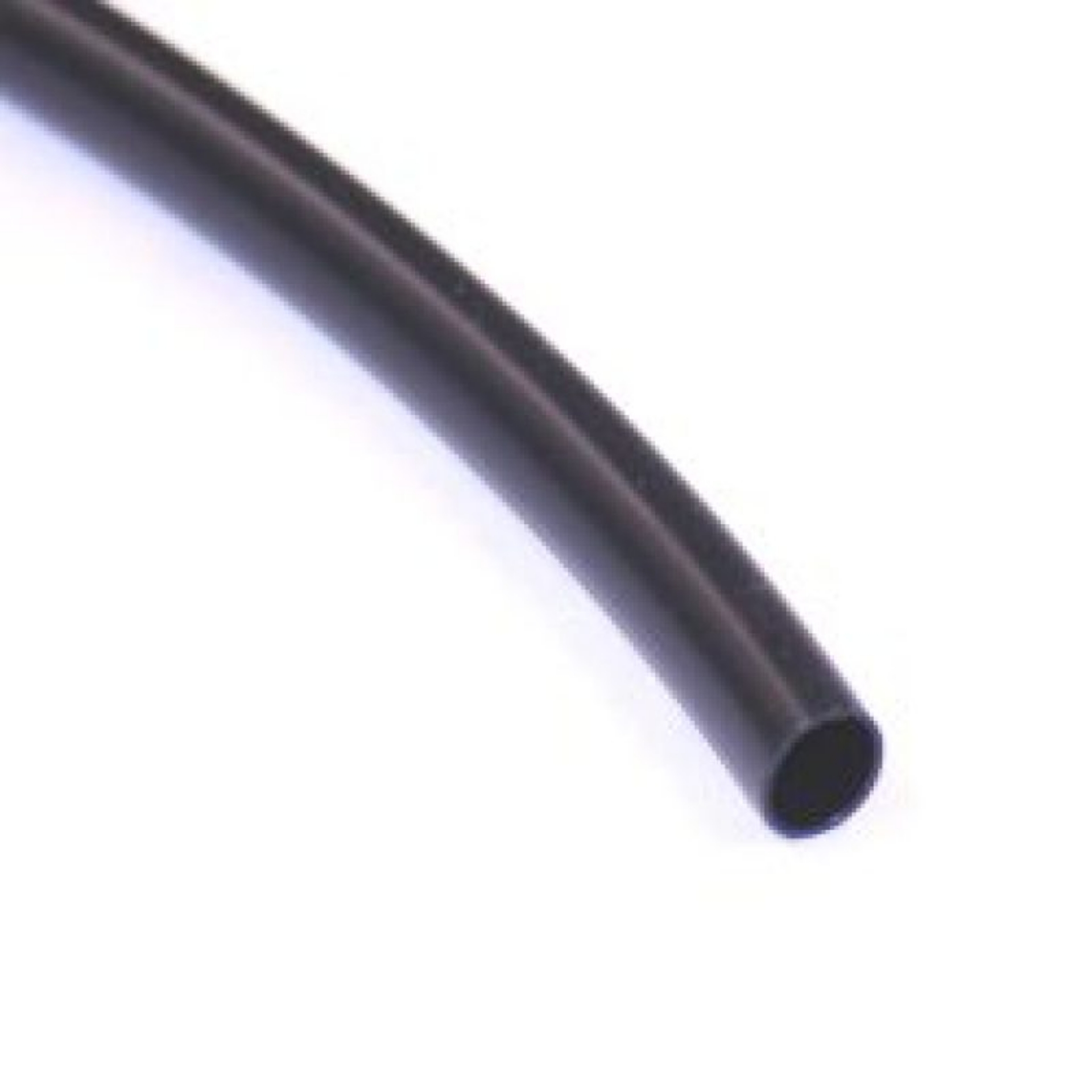 Picture of NAMZ Extruded PVC Tubing Black Wire Loom 1-4in- - 8ft- Section