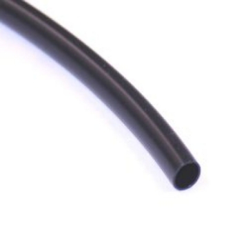 Picture of NAMZ Extruded PVC Tubing Black Wire Loom 1-4in- - 8ft- Section