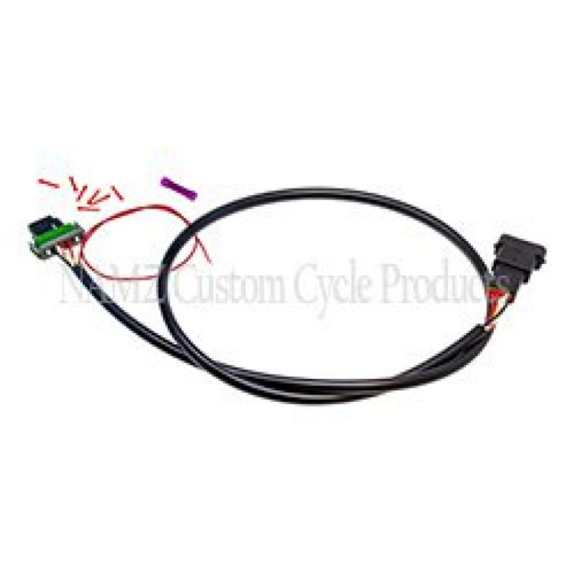 Picture of NAMZ 14-23 V-Twin Road King-Sportster Plug-N-Play Speedometer & Instrument Extension Harness 36in