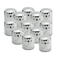Picture of S&S Cycle 99-18 BT-2017+ M8-X-Wedge Chrome Oil Filter - 12 Pack