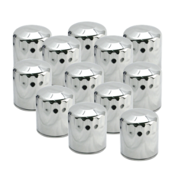 Picture of S&S Cycle 99-18 BT-2017+ M8-X-Wedge Chrome Oil Filter - 12 Pack