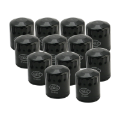 Picture of S&S Cycle 99-18 BT-2017+ M8-X-Wedge Black Oil Filter - 12 Pack