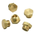 Picture of S&S Cycle Bowl Plug Threaded Brass - 5 Pack