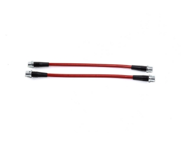 Picture of VR Performance 13-16 Porsche 991 Carrera Front Steel Braided Brake Lines