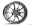 Picture of VR Forged D03-R Wheel Gunmetal 20x9-5 +20mm 5x120