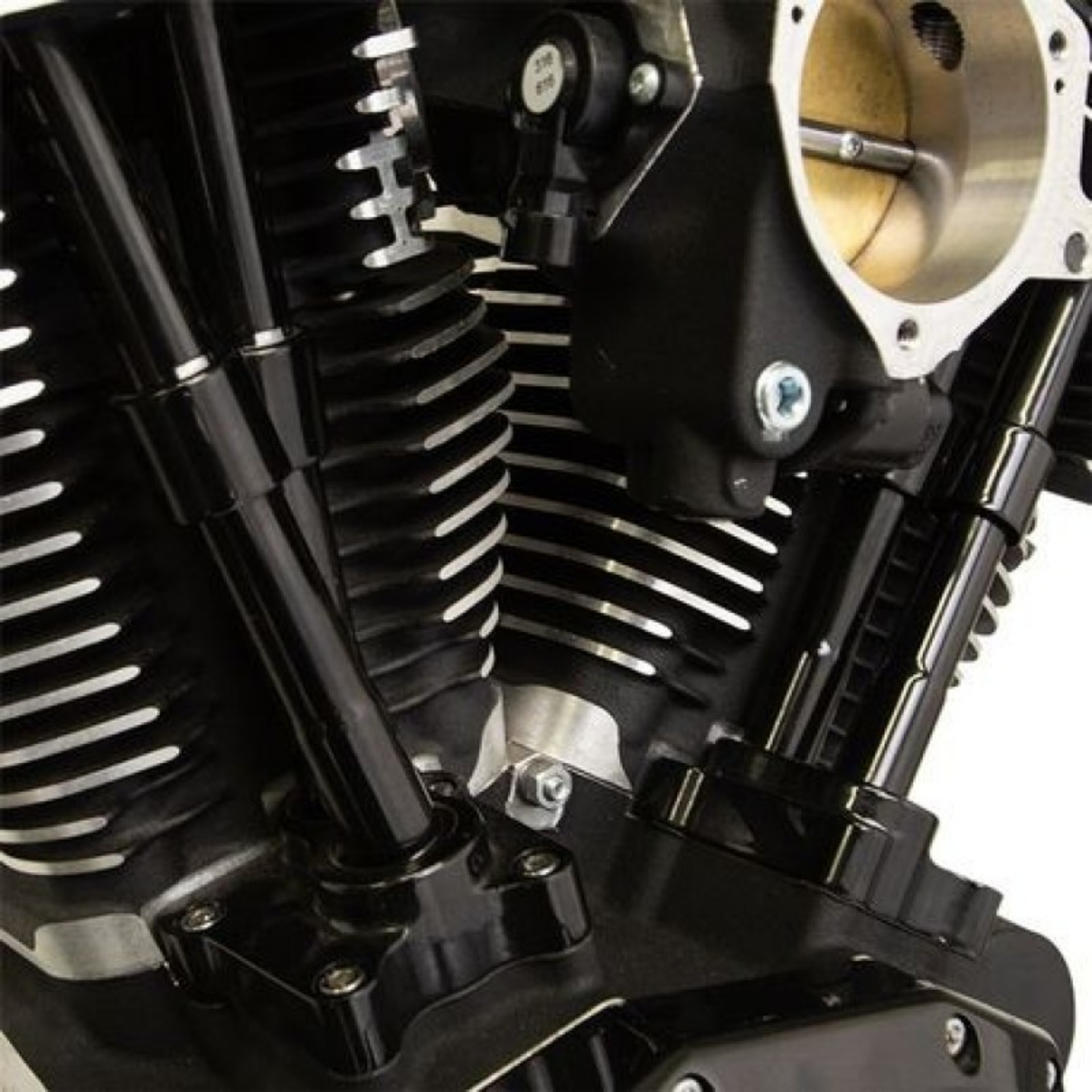 Picture of S&S Cycle 99-17 BT Models Quickee Pushrods w- Gloss Black Covers