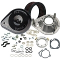 Picture of S&S Cycle 93-06 Carbureted BT-07-10 Softail CVO Models Teardrop Air Cleaner Kit - Gloss Black