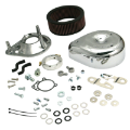 Picture of S&S Cycle 91-06 Carbureted XL Sportster Models Teardrop Air Cleaner Kit - Chrome