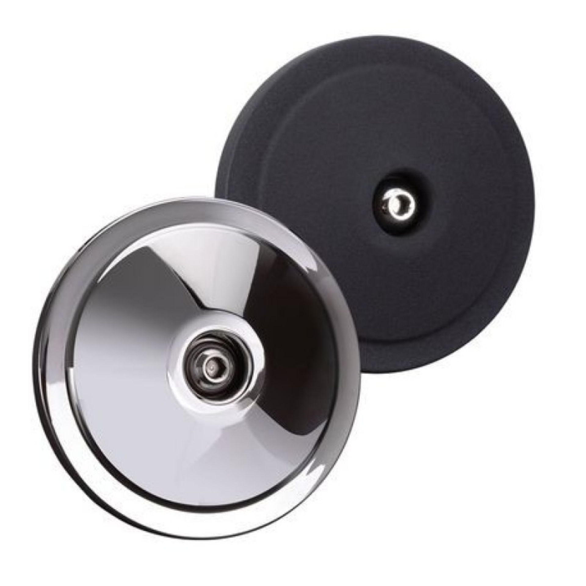 Picture of S&S Cycle Domed Bobber Air Cleaner Cover w- Machined Highlights - Black