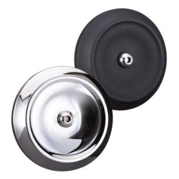 Picture of S&S Cycle Dished Bobber Air Cleaner Cover w- Machined Highlights  - Black