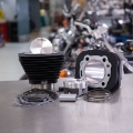 Picture of S&S Cycle 86-21 Sportster Models 1250cc Conversion Kit - Wrinkle Black