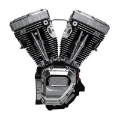 Picture of S&S Cycle 99-06 BT T111 Long Block Engine - Wrinkle Black