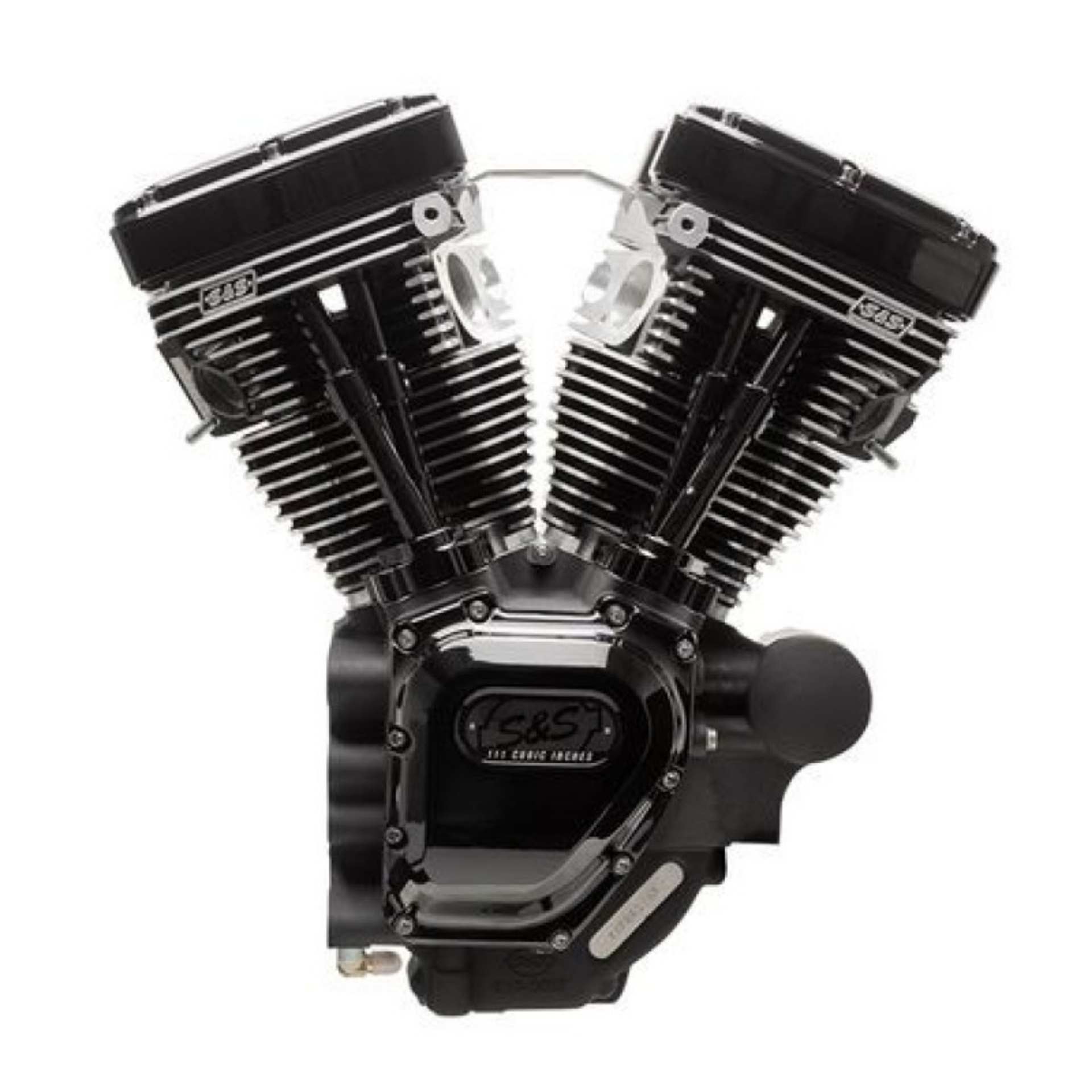 Picture of S&S Cycle 07-16 Touring Models T111 Black Edition Longblock Engine - 585 GE Cams