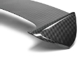 Picture of Seibon 08-10 Subaru WRX-STi Hatchback OEM-style Carbon Fiber Rear Spoiler w- LED Cutout
