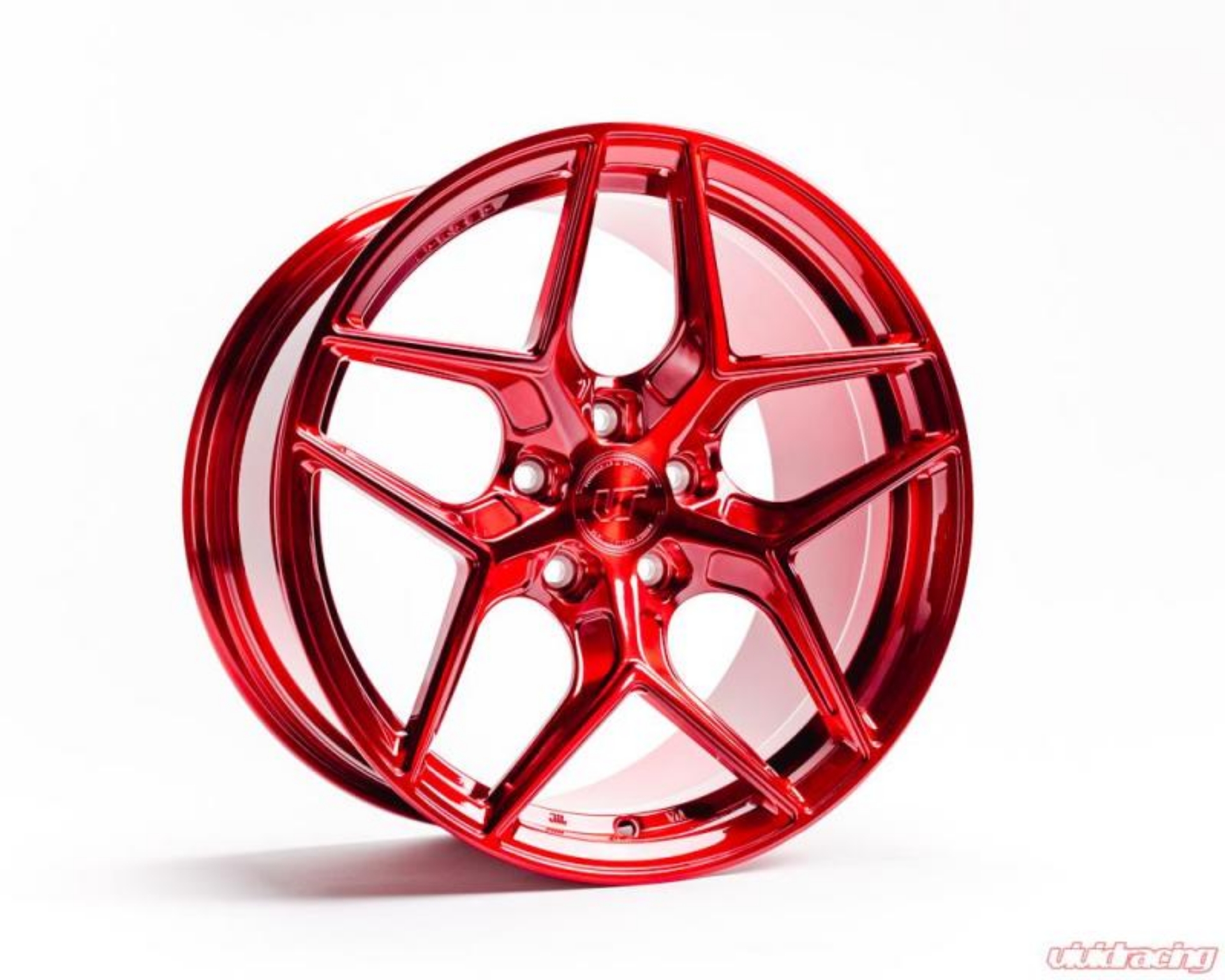Picture of VR Forged D04 Wheel Gloss Red 18x9-5 +40mm 5x114-3