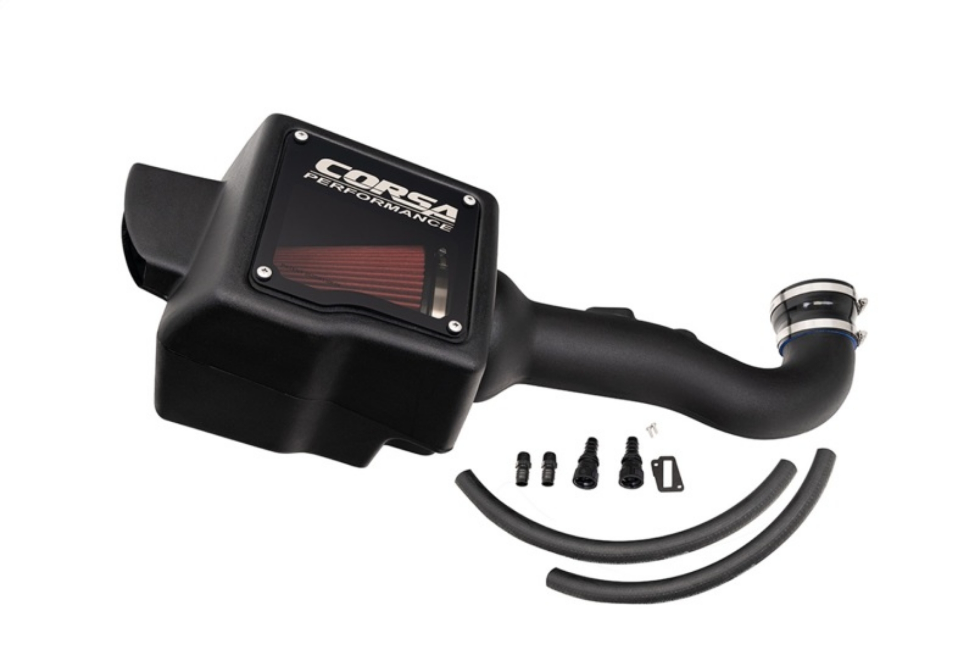 Picture of Corsa 14-18 Chevrolet Silverado - GMC Sierra 15- GM SUV 6-2L V8 Cold Air Intake w- DryTech Filter