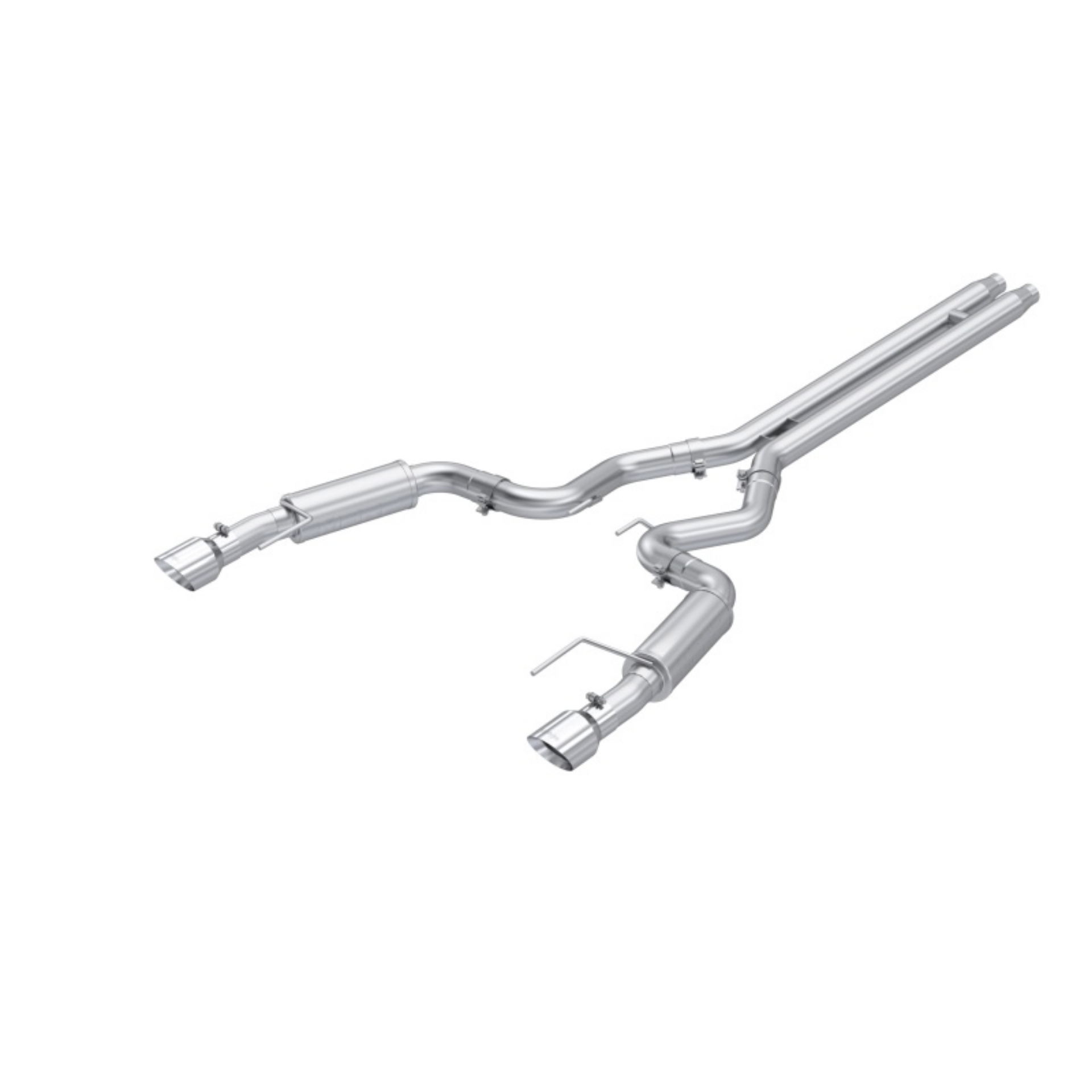 Picture of MBRP 2024 Ford Mustang GT S650, 5-0L 3in Dual Split Rear Aluminized Steel