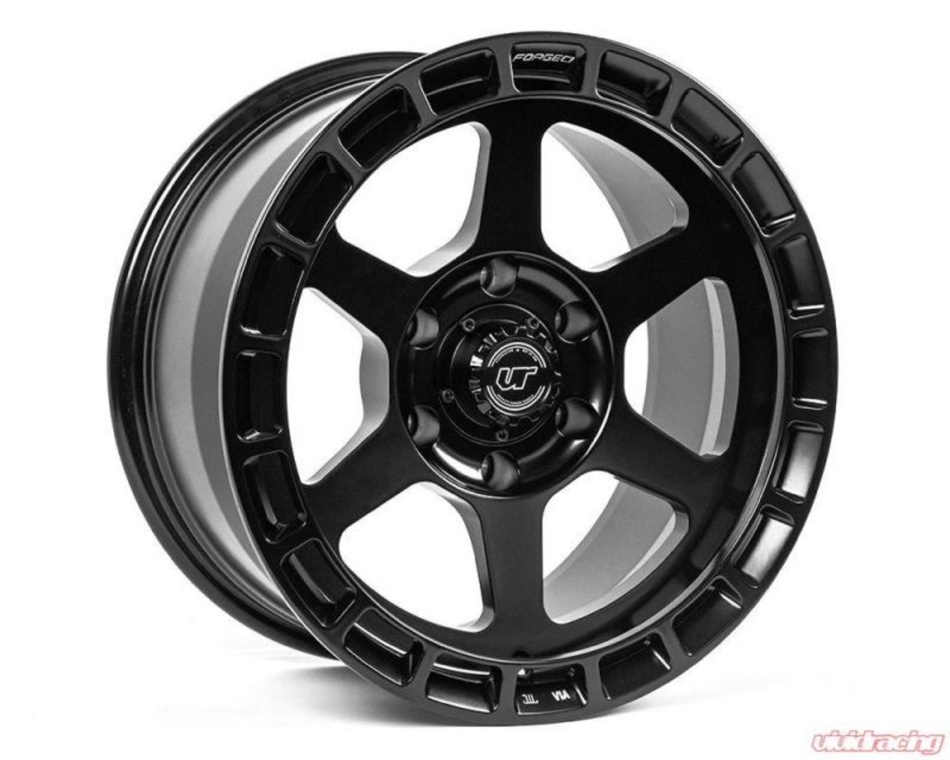Picture of VR Forged D14 Wheel Matte Black 17x8-5 -8mm 6x139-7