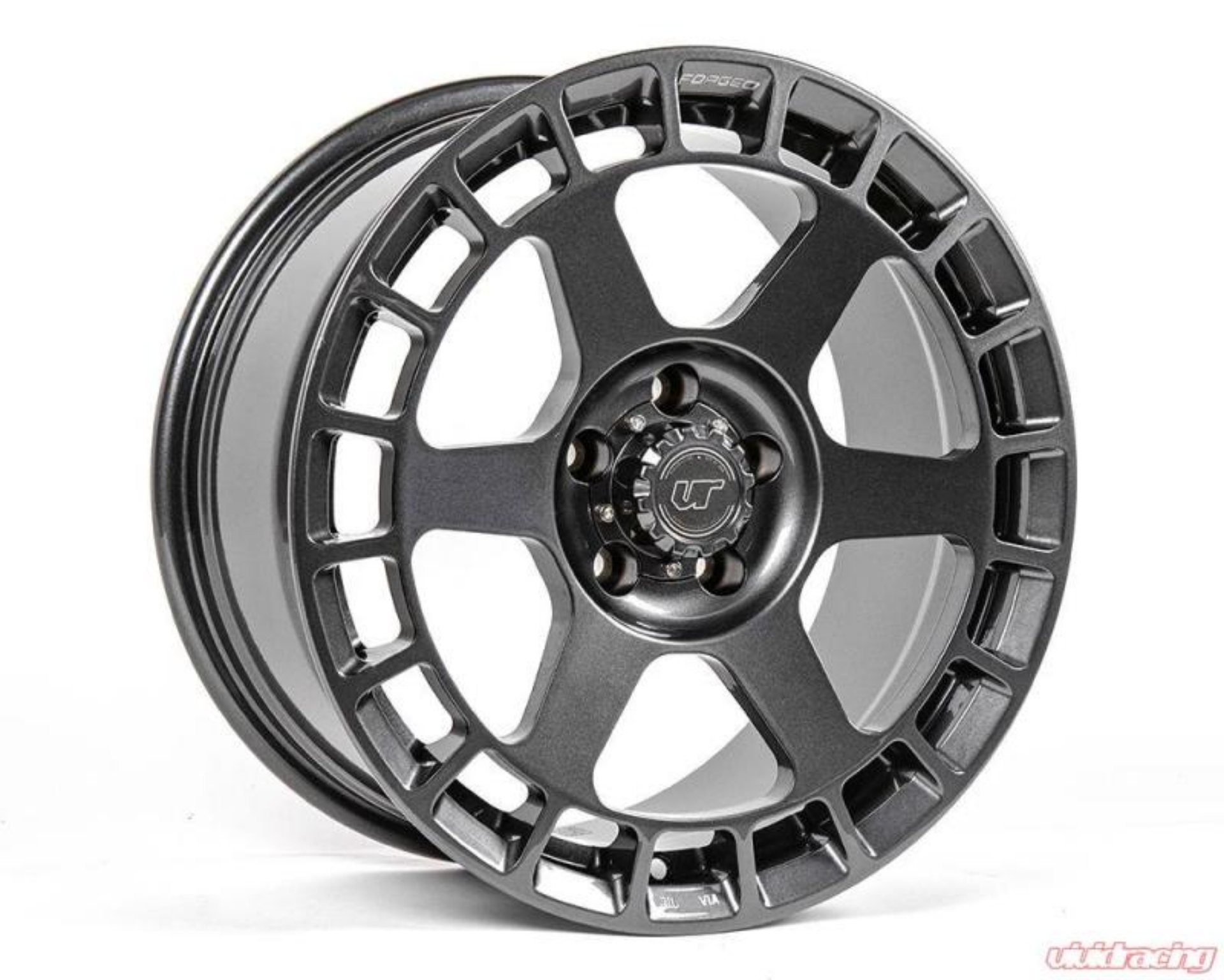 Picture of VR Forged D14 Wheel Gunmetal 17x8-5 -8mm 6x139-7