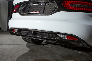 Picture of VR Aero 13-17 SRT Viper Carbon Fiber Rear Diffuser OEM Style