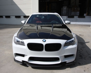 Picture of VR Aero 11-17 BMW F10-M5-550-535-528 Carbon Fiber Hood Vented Cowl