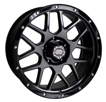 Picture of Enkei Matrix 18x9 6x139-7 -10mm Offset 108mm Bore Gloss Black Wheel