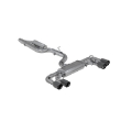 Picture of MBRP 15-19 VW Golf R 3 in Cat Back w- 4 in OD Quad Carbon Fiber Tips - T304
