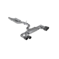 Picture of MBRP 15-19 VW Golf R 3 in Cat Back w- 4 in OD Quad Carbon Fiber Tips - T304