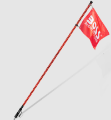 Picture of Boss Audio Systems ATV Whip Antenna- 72 inch- Multicolor- IP67 Weatherproof