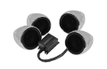 Picture of Boss Audio Systems Motorcycle Speaker Amplifier- Bluetooth- 3in Speakers Pair- Chrome