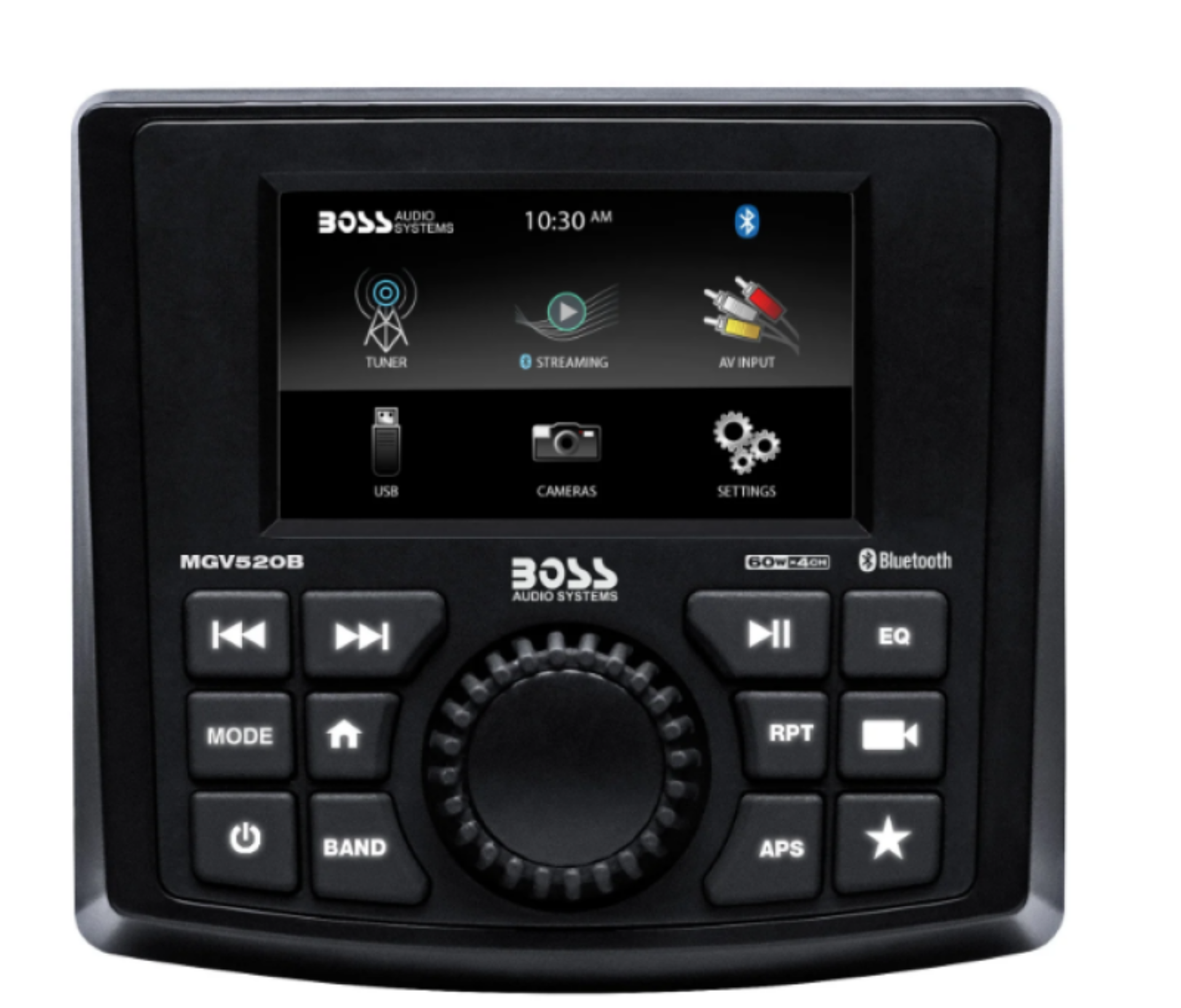 Picture of Boss Audio Systems Marine Audio Stereo System Gauge Receiver Bluetooth