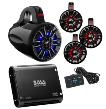 Picture of Boss Audio Systems UTV Marine Stereo Package