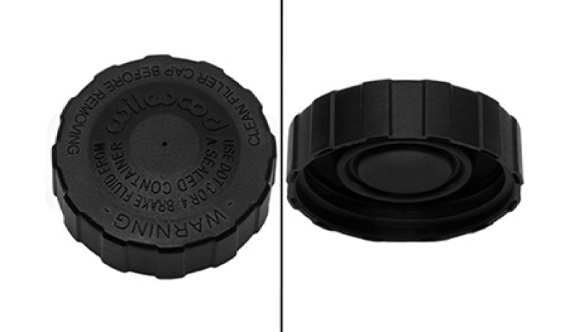 Picture of Wilwood Cap - Girling Master Cylinders Nylon Remote Reservoirs M-C w- Vented Diaphragm