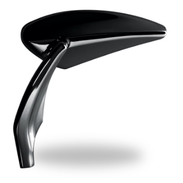 Picture of Performance Machine  Mirror Assy Left Torque - Black Ano