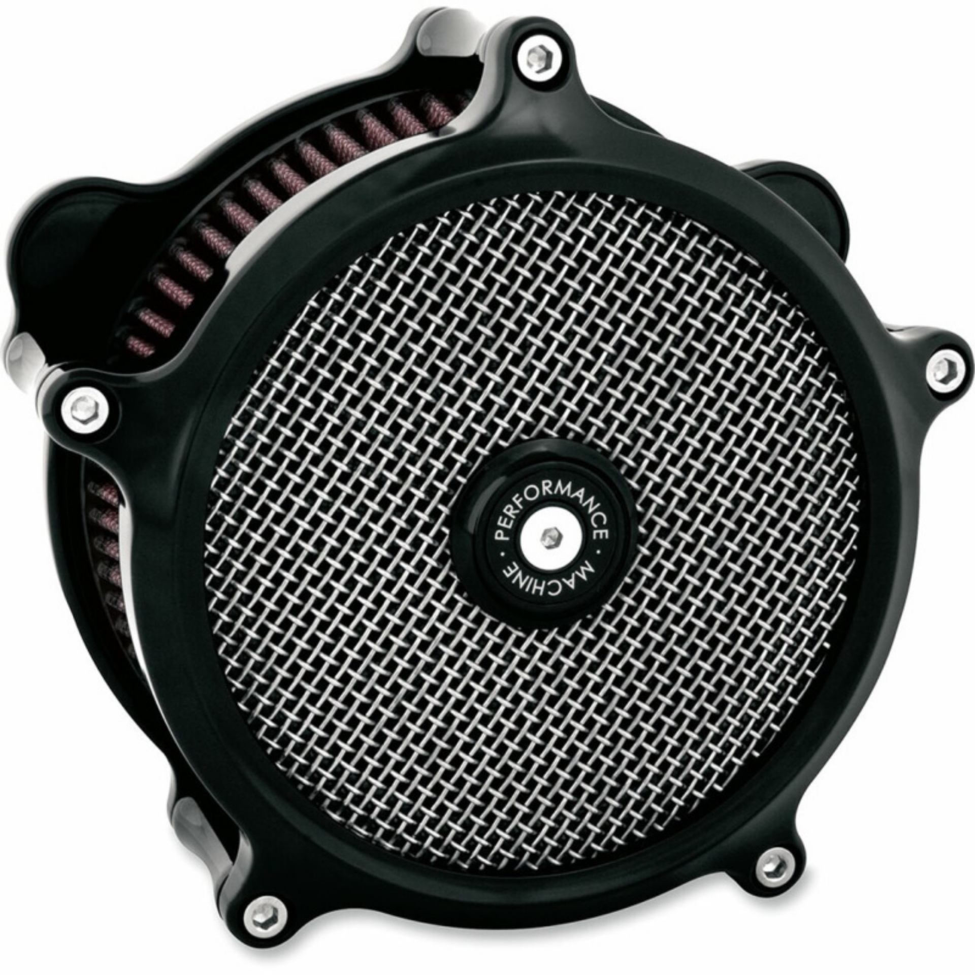 Picture of Performance Machine  Air Cleaner - Black Ano