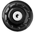 Picture of Roland Sands Design BMW Radial Bar Ends - Black Ano