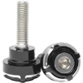 Picture of Roland Sands Design BMW Bar End  w-Hand Guards - Contrast Cut
