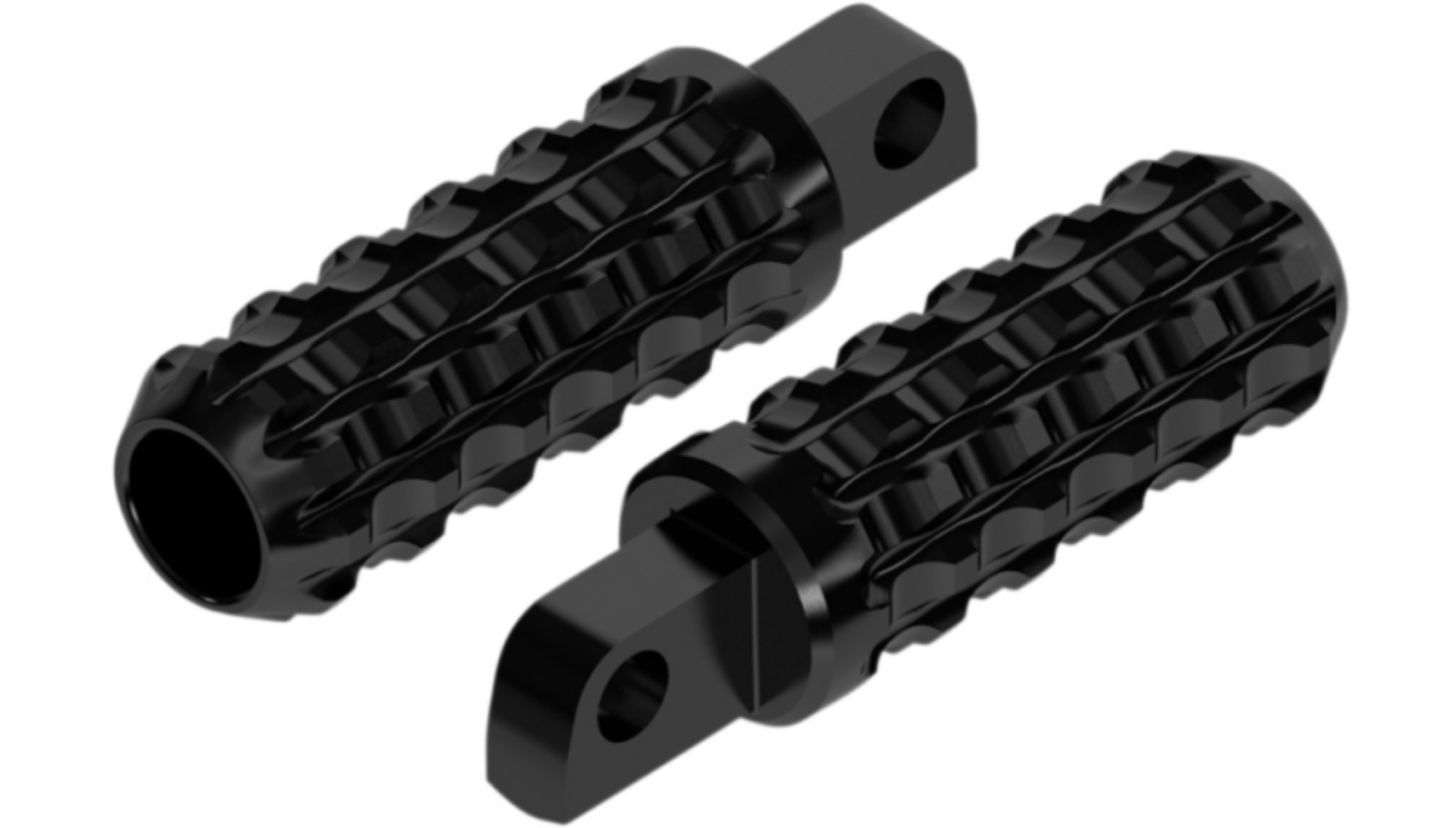 Picture of Roland Sands Design Foot Pegs Billet Traction - Black Ano