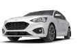 Picture of Rally Armor 19-25 Ford Focus ST MK4 Black UR Mud Flap w-Red Logo