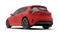 Picture of Rally Armor 19-25 Ford Focus ST MK4 Black UR Mud Flap w-White Logo