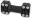 Picture of Roland Sands Design 1 Piece Riser Nostalgia 1 - Black Ops