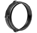Picture of Roland Sands Design BMW Radial Headlight Bezel - Black Ops