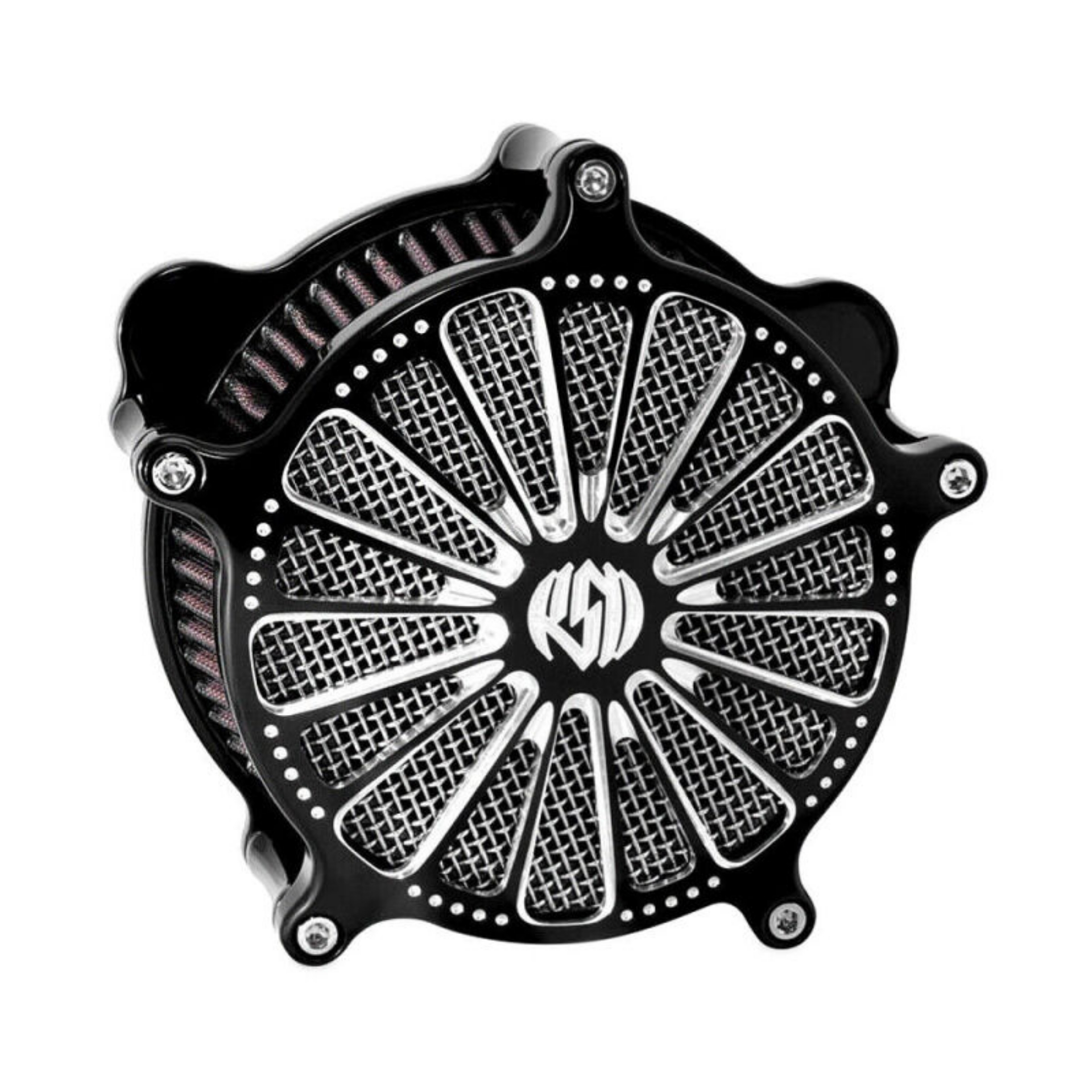 Picture of Roland Sands Design Venturi Air Cleaner Domino - Contrast Cut
