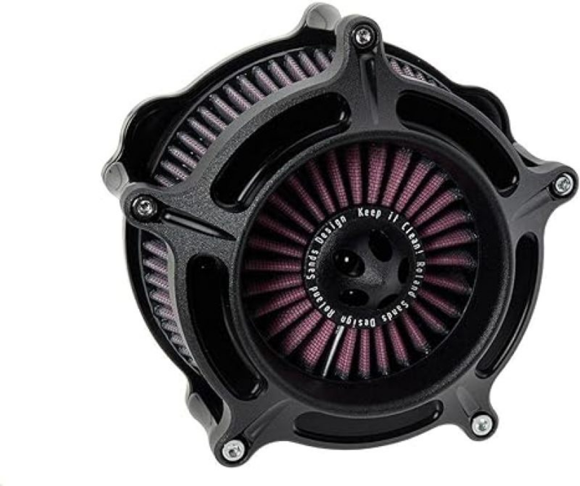 Picture of Roland Sands Design Turbine Air Cleaner - Black Ops