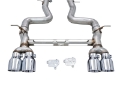 Picture of AWE Tuning BMW F8X M3-M4 Track Edition Catback Exhaust - Chrome Silver Tips