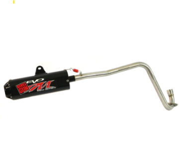 Picture of Big Gun 08-23 Kawasaki KFX 90 Evo M Series Black Out Full System Exhaust