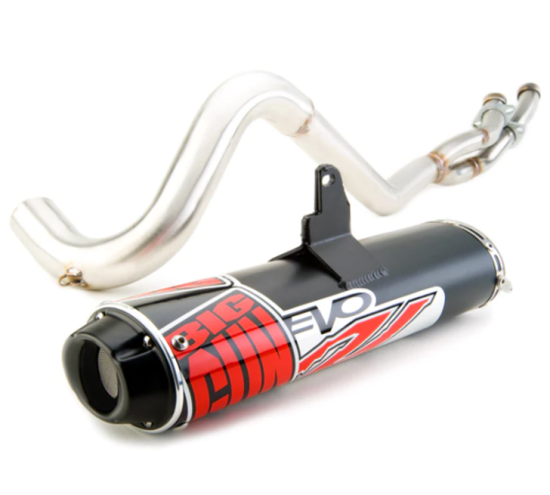 Picture of Big Gun 14-23 Honda RANCHER 420 Straight Axle EVO U Series Full System Exhaust